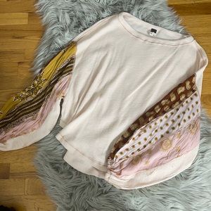 Free people long sleeve shirt